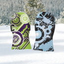 Alpha Camp Foam 36" - 47 " Premium Snow Sled Slider with Tow Rope and Handles, 2 Packs