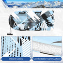 Alpha Camp Foam 36" - 47 " Premium Snow Sled Slider with Tow Rope and Handles, 2 Packs