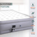 Alpha Camp Air Mattress with Built-In Pump for Camping & Home