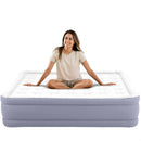 Alpha Camp Air Mattress with Built-In Pump for Camping & Home