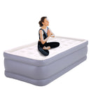 Alpha Camp Air Mattress with Built-In Pump for Camping & Home